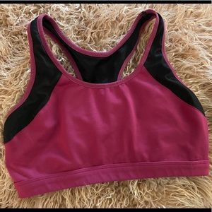 MOVING COMFORT Racerback Sports Bra L 36CD 38C